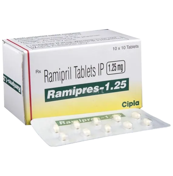 ramipres 1.25mg tablet 10's